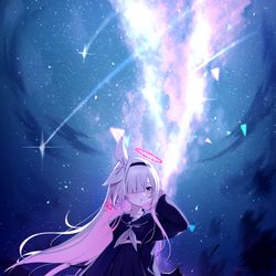 This is a pixiv picture whose title is 星空.