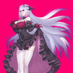 This is a pixiv picture whose title is 最近のskebイラスト.