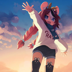 This is a pixiv picture whose title is Sweater Bae.