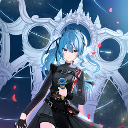 This is a pixiv picture whose title is ☄🌹.