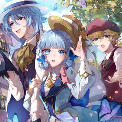 This is a pixiv picture whose title is 新衣装綾華.