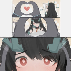This is a pixiv picture whose title is (ㆆ▾ㆆ) Heart Attack 11!!!.