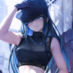 This is a pixiv picture whose title is アルバイト中.