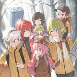This is a pixiv picture whose title is IF)冬のお出かけ.