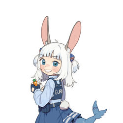 This is a pixiv picture whose title is Gura Hopps (Mini).