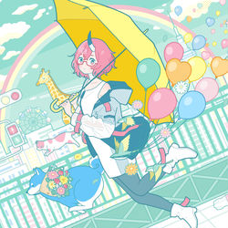 This is a pixiv picture whose title is MVイラスト.