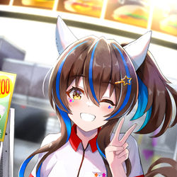 This is a pixiv picture whose title is スマイルくださいッ！！.