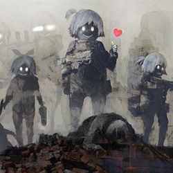 This is a pixiv picture whose title is #NegaResurrectionPLR P020.