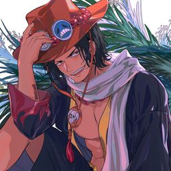 This is a pixiv picture whose title is Ace | Arabasta.