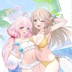 This is a pixiv picture whose title is アビドスの夏.