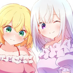 This is a pixiv picture whose title is 転生王女と天才令嬢の魔法革命.