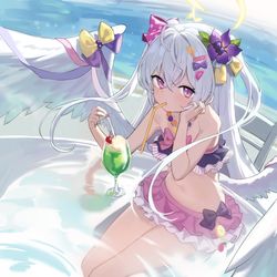 This is a pixiv picture whose title is アズサ.