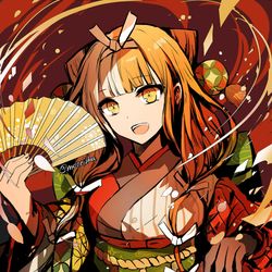 This is a pixiv picture whose title is 出雲阿国.