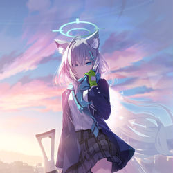 This is a pixiv picture whose title is /　　”おかえり。”　 /.