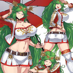 This is a pixiv picture whose title is レースクイーンパルテナ様.