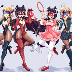 This is a pixiv picture whose title is Corrupted Heroes.