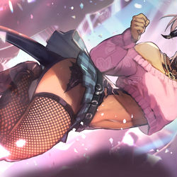 This is a pixiv picture whose title is ミッドナイトエンジェル.