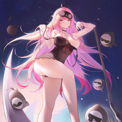 This is a pixiv picture whose title is Sleepy Calli.