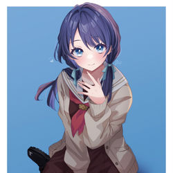 This is a pixiv picture whose title is 村野さやかちゃん.