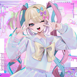 This is a pixiv picture whose title is INTERNET YA ME RO💫😉😉✌️❕.