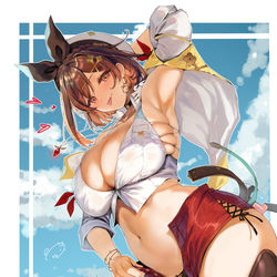 This is a pixiv picture whose title is ライザ.