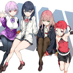 This is a pixiv picture whose title is SSSS.GIRLS.