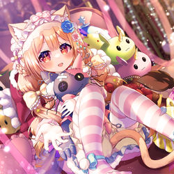 This is a pixiv picture whose title is 【お仕事】アロケル（パジャパ）【エンクリ】.