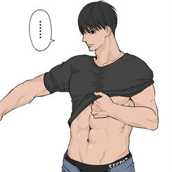 This is a pixiv picture whose title is 【水泳部DD】ぴちぴち.
