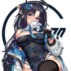 This is a pixiv picture whose title is チャイナドレスユウカ.