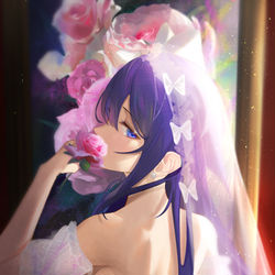 This is a pixiv picture whose title is rose.