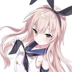 This is a pixiv picture whose title is 島風.