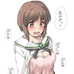 This is a pixiv picture whose title is 煽り耐性.