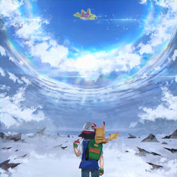 This is a pixiv picture whose title is 終わり.