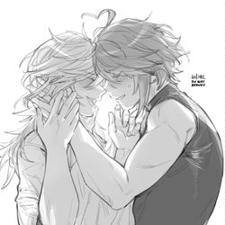 This is a pixiv picture whose title is 🏛️🌱 somewhere, in another world.