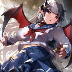 This is a pixiv picture whose title is 黒ストッキング.