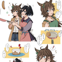 This is a pixiv picture whose title is パンケーキたべる.