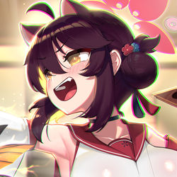 This is a pixiv picture whose title is Kaede Request.