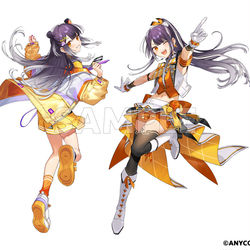 This is a pixiv picture whose title is 1周年グッズ.