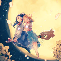 This is a pixiv picture whose title is みらリコまみれです.