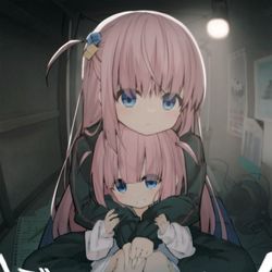 This is a pixiv picture whose title is ぼっち.
