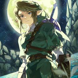 This is a pixiv picture whose title is full moon　トワイライトプリンセス.