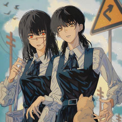 This is a pixiv picture whose title is 回家路上的闲暇时光✨.