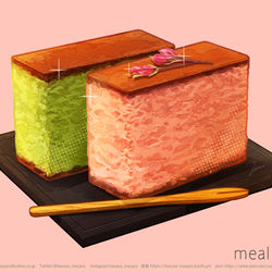 This is a pixiv picture whose title is カステラ.