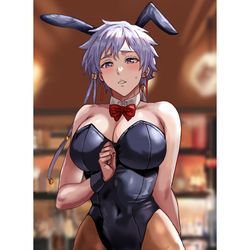 This is a pixiv picture whose title is 勇バニ.