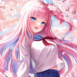 This is a pixiv picture whose title is 夢咲ミア.