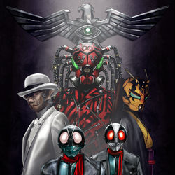This is a pixiv picture whose title is SHOCKER AUGMENTATION.