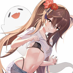 This is a pixiv picture whose title is 胡桃.