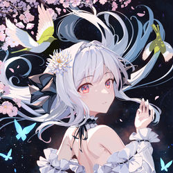 This is a pixiv picture whose title is ルナ様.
