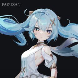 This is a pixiv picture whose title is 珐露珊ファルザンFaruzan.
