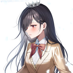 This is a pixiv picture whose title is 『未来から来た花嫁の姫城さん 2』.